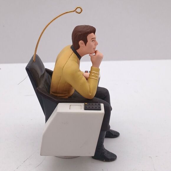 Lot of 2 Hallmark Keepsake Star Trek Ornaments Mr. Spock & Captain James T. Kirk - Picture 8 of 16